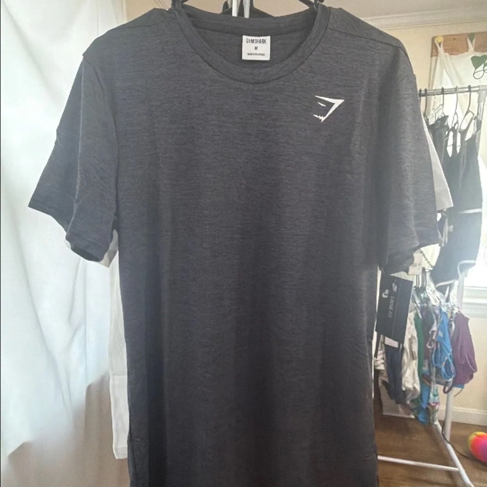 Gymshark Dark Gray Short Sleeve Tee